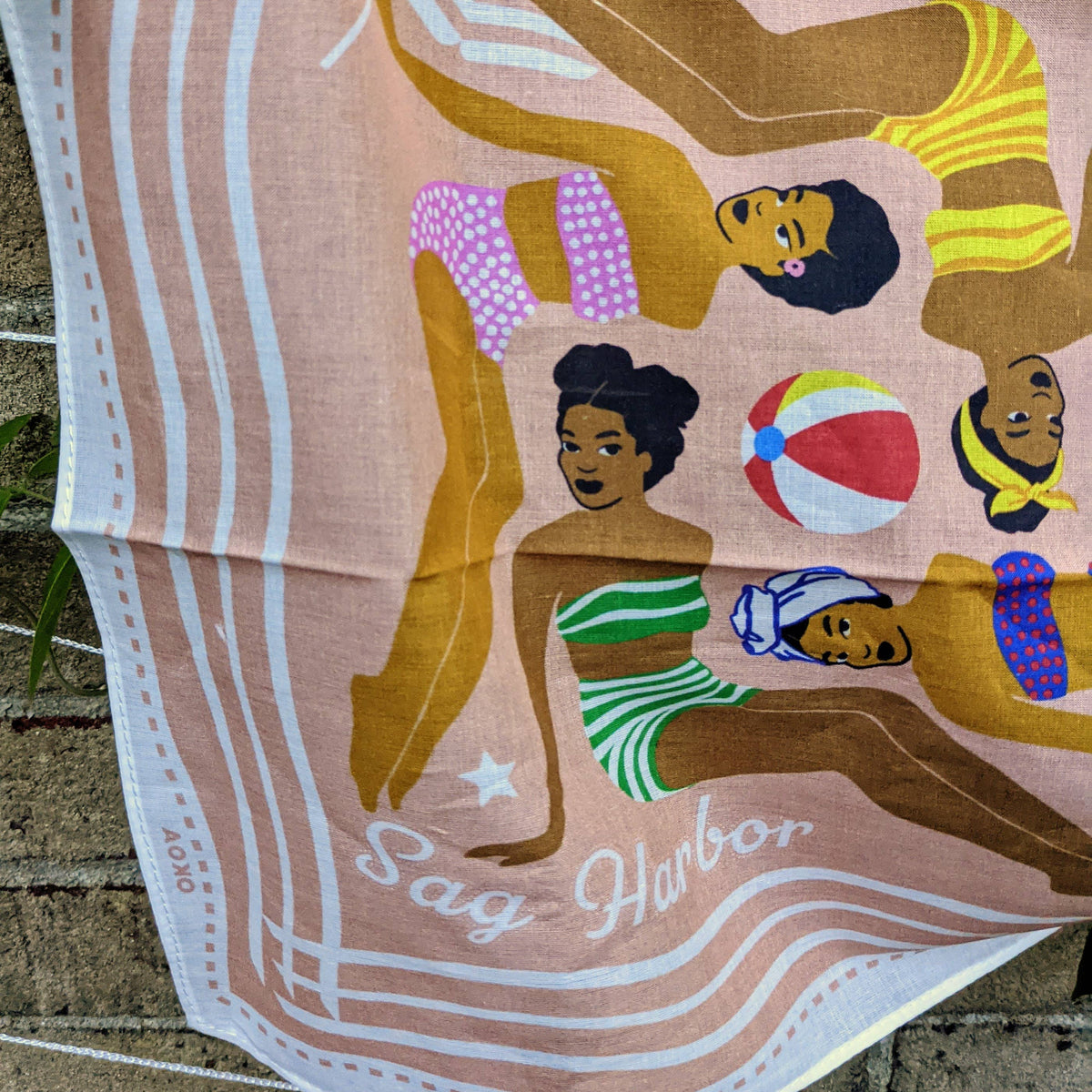 All Very Goods, Oak Bluffs and Other Beaches Scarf