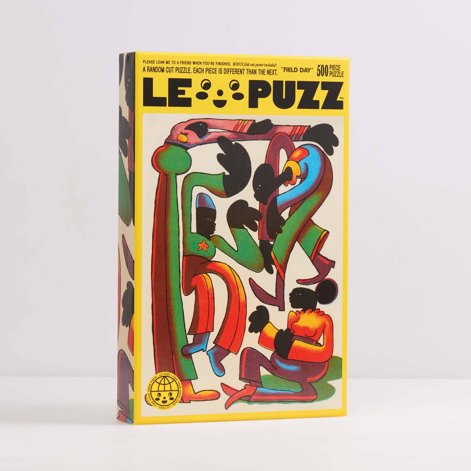 Le Puzz x Joonbug, Field Day 500 piece puzzle
