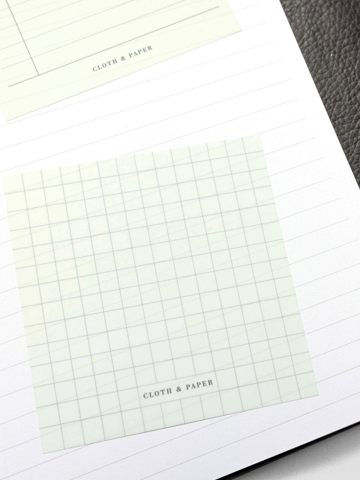 Cloth & Paper, Graph Transparent Sticky Notes