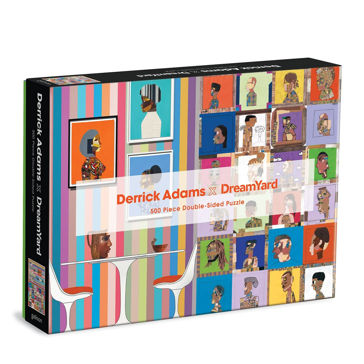 Derrick Adams x Dreamyard 500 Piece Double-Sided Jigsaw Puzzle