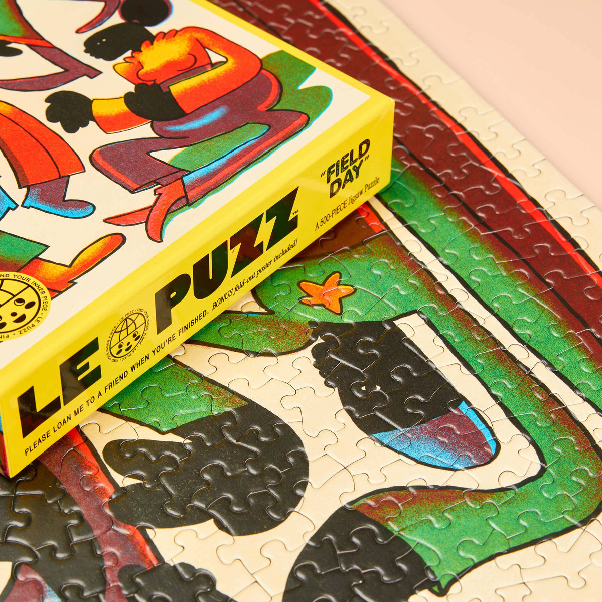 Le Puzz x Joonbug, Field Day 500 Piece Puzzle
