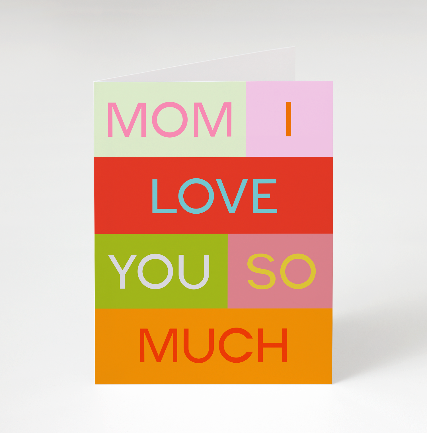 Bon Femmes, Mom, I Love You Card