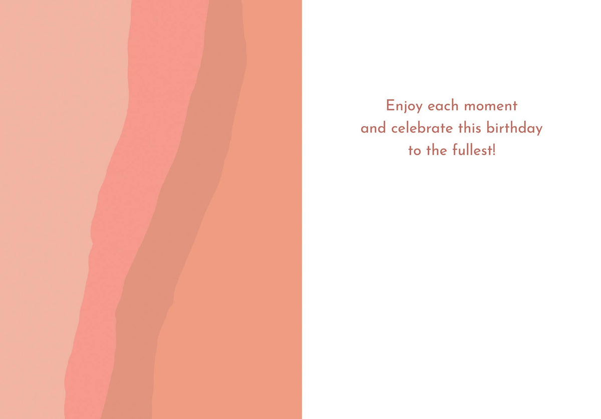 Aims Moons Paperie, Take Time For You Birthday Notecard