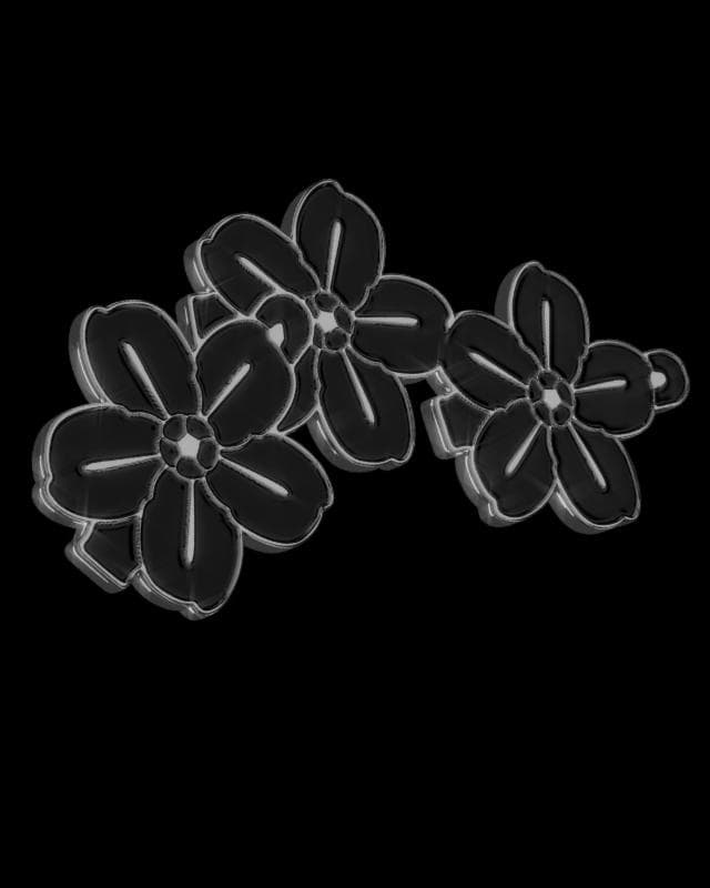 Nontsikelelo Mutiti Forget Me Not Enamel Pin