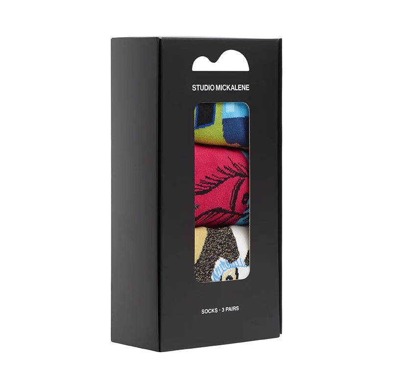 Mickalene Thomas Set of Knit Socks