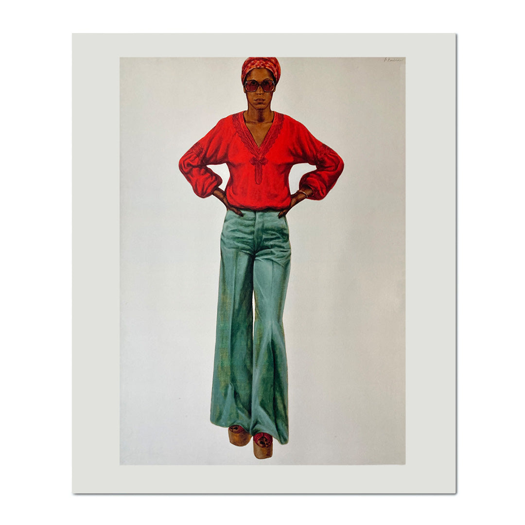 All Very Goods,Red Buttons (Peace and Love) Holiday Card STUDIO STORE