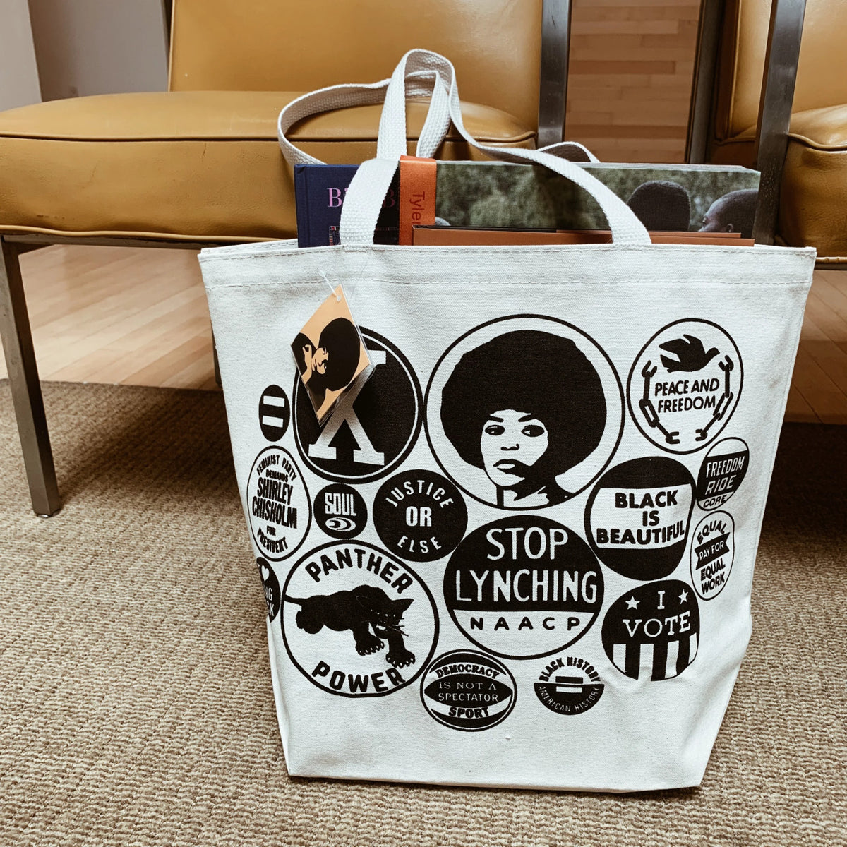 All Very Goods, Limited Edition Power Button Tote Bag