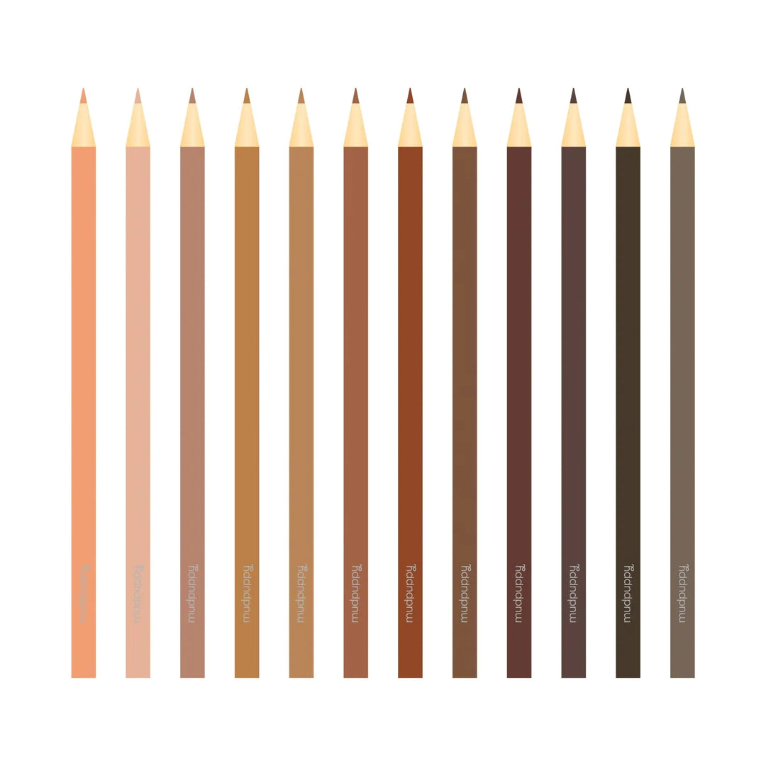 Skin tone best sale colored pencils